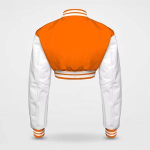Nuevas y elegantes chaquetas Varsity para mujer de talla grande, chaquetas Letterman totalmente personalizables, disponibles al por mayor - Product Image 3