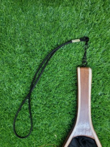 Pas cher Prix En Bois Pêche À La Mouche Truite Épuisette Avec Naylon Et Filet À Mailles Et Long Crochet Élastique De Suspension - Product Image 5