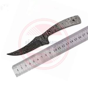 Couteau en acier damas lame vierge couteaux personnalisés fournitures lames de couteaux en acier à haute teneur en carbone à vendre - Product Image 2