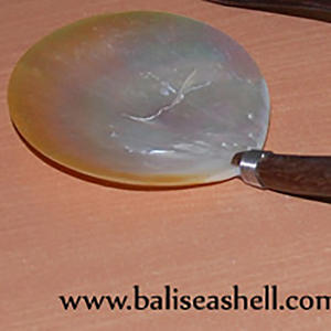 Artisanat d'art coquillage cuillère et fourchette bijoux pour mariages avec motif coquillage cuillère et vadrouille coquille artisanat - Product Image 2