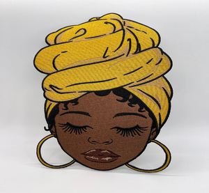 Parches para planchar con logotipo personalizado, parches de tela de sarga bordados prensados en caliente, parches adhesivos para coser con borde Merrow - Product Image 1