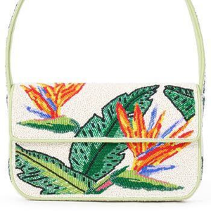 Couleur dorée noire Style de mode indien fait à la main perlé Designer pochette Style bohème soirée Shopping par artisanat de luxe - Product Image 6