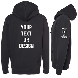 Sweats à capuche de marque personnalisée Bella + Canvas Sweat à capuche unisexe en polaire éponge à trois mélanges avec fermeture éclair complète - Product Image 2