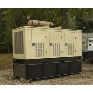 Used 200kW <b>Three</b>-Phase Diesel Industrial Generator Set 480V Output Weatherproof Commercial Standby Backup Power GS-091179 USA - Product Image 1