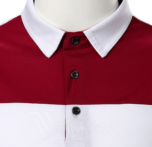 เสื้อยืดโปโลหลากสีสำหรับผู้ชายเสื้อโปโลแห้งเร็วมีสไตล์โลโก้ตามสั่งสำหรับฤดูร้อน - Product Image 3