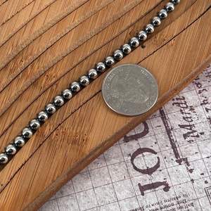 สร้อยคอไข่มุกสเตอร์ลิง18นิ้ว5มม. สายห้อยหรูหราเครื่องประดับทำด้วยมือเงินสเตอร์ลิงของขวัญสำหรับผู้หญิง - Product Image 1