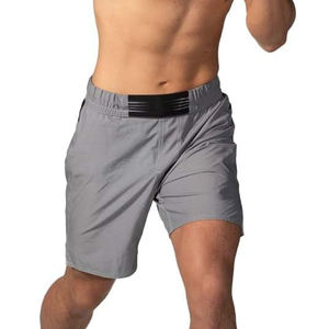 กางเกงขาสั้น MMA แบบคลาสสิกระบายอากาศได้ดีสไตล์เรียบง่ายเอวยางยืดและการปิดด้วยเชือกผูก - Product Image 1