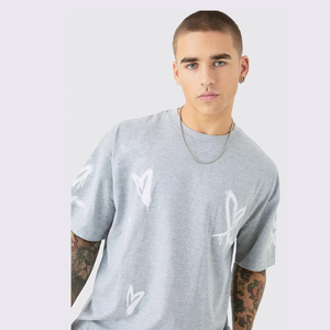 Ensemble T-shirt et Short Personnalisé Couleur Unie pour Homme – Survêtement Décontracté Été avec T-shirt Épaules Tombantes et Short – Tenue 2 Pièces Streetwear - Product Image 4