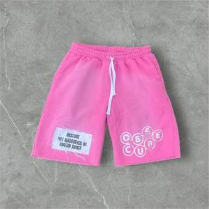 Custom <b>Men's</b> 100% Cotton Fleece French Terry <b>Shorts</b> High Quality Training Jogger Casual Sweat Drawstring High Street OEM Service - Product Image 1