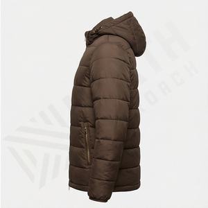 Nouvelle veste parka classique à capuche pour homme confortable 2025, parka personnalisable de qualité supérieure - Product Image 3
