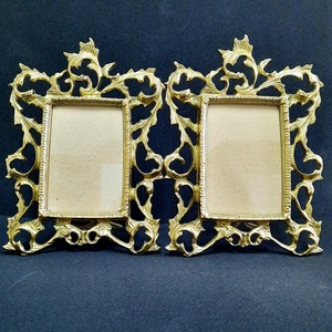 Cadre photo de bureau design de luxe avec design artistique en métal idéal pour l'affichage de table de bureau à domicile ou des idées de cadeaux spéciaux - Product Image 4