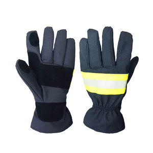 Servicio OEM Guantes de trabajo a prueba de fuego Venta caliente Nueva llegada Guantes de bombero de cuero Guantes de bombero mejor fabricación - Product Image 1