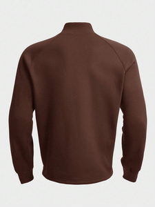 Sweat-shirt à capuche en polaire respirant d'hiver de haute qualité, poids lourd, 100% coton, logo personnalisé, pull pour homme - Product Image 2