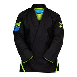 Traje de Jiu Jitsu Brasileño con Etiquetado Personalizado, 460 g/m², 100 % Algodón Elástico Ligero, Logotipo Frontal, Kimono de BJJ Unisex 2026 - Product Image 5