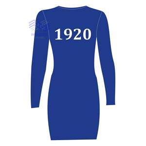 Zeta Phi Beta Sorority Vestido para Mujer Casual Hasta La Rodilla - Product Image 2