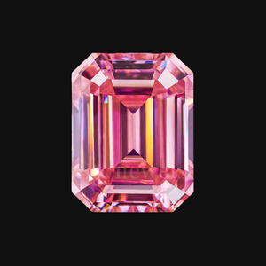 Fancy Pink Emerald Cut 1CT 2CT 3CT 4CT HPHT CVD IGI/GIA Certified Natural Lab Grown Diamantes sueltos sintéticos DEF VVS Calidad - Product Image 1
