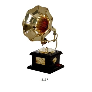 เครื่องเล่นดนตรีทองเหลืองแบบโบราณสำหรับตกแต่งบ้านงานเลี้ยงสำนักงานของขวัญวันเกิด - Product Image 1