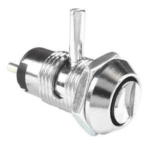 Serrure à angle droit sans clé pour armoires en alliage de zinc - Product Image 2