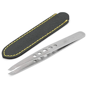 Pinzas para Cejas de Acero Inoxidable Antideslizantes, Totalmente Personalizadas, Ideales para Salones de Belleza - Product Image 1