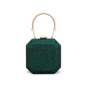 <b>Green</b> Fancy <b>Clutch</b> For Ladies - Product Image 1