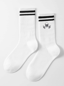 Chaussettes de sport pour hommes en coton de haute qualité à la mode colorées Oem Chaussettes personnalisées pour unisexe - Product Image 3
