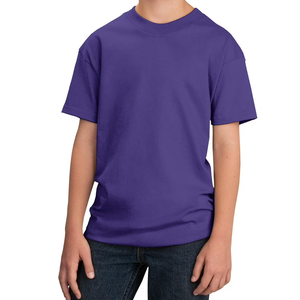 เสื้อยืดเด็กผ้าฝ้ายทอ 100% รุ่นใหม่ล่าสุด ไซส์ใหญ่ คุณภาพสูง เนื้อผ้าหนา ลายเรียบ ดีไซน์ลำลอง ปรับแต่งได้ - Product Image 6