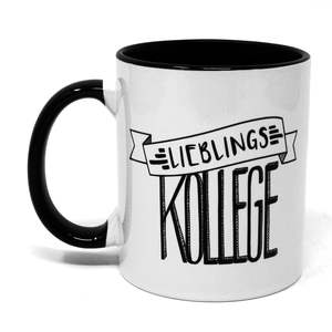 Taza de Cerámica Favorita para Colegas, Diseño Moderno y Minimalista, Patrón de Dibujos Animados, Doble Pared, Capacidad de 400 ml, Apta para Microondas, Modelo ODM - Product Image 2