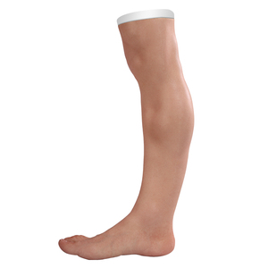 Fundas <span class=keywords><strong>de</strong></span> <span class=keywords><strong>Silicona</strong></span> Realistas para Pies y Piernas, Prótesis Artificiales, Cubre Cicatrices, para Halloween y Cosplay - Product Image 4