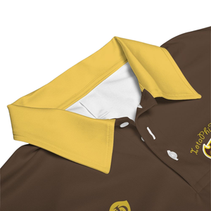 Polo de la Fraternité Grecque Iota Phi Theta 1963 pour Hommes, en Coton Premium Brodé, Haut de la Ligue Ivy Universitaire - Product Image 6