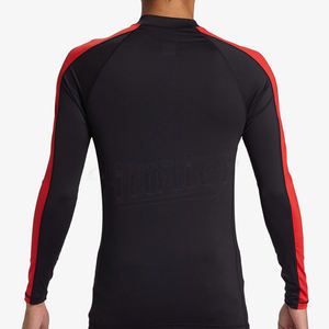 Custom <b>Black</b> BJJ Rash Guard Sublimation Rash Guard Sportswear Polyester Adults Custom Men <b>Long</b> <b>Sleeve</b> Rash Guard - Product Image 5