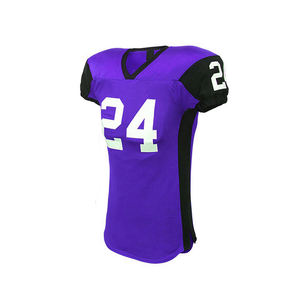 Uniformes de fútbol americano de media manga para hombre, ajustados y transpirables, trajes cortos de alta calidad, estilo de conjunto - Product Image 5