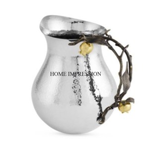 Pichet à vin vintage luxueux en métal robuste, taille personnalisée, logo disponible, pour les fêtes, capacité de 3 L+, meilleure expérience de dégustation - Product Image 2