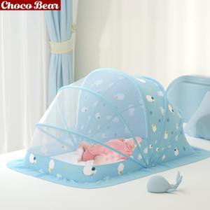 Choco Bear Nouvelle Arrivée Moustiquaire Pliable pour Bébé Nouveau-né 360 °   Moustiquaires pour bébés sans <span class=keywords><strong>angle</strong></span> mort, <span class=keywords><strong>protection</strong></span> contre les moustiques - Product Image 1