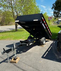 Clean New Heavy Duty Dump Farm <b>Trailer</b> 7x14 Hydraulic Tilt Farm <b>Trailer</b> Top Quality Dump <b>trailer</b> with hydraulics. - Product Image 2