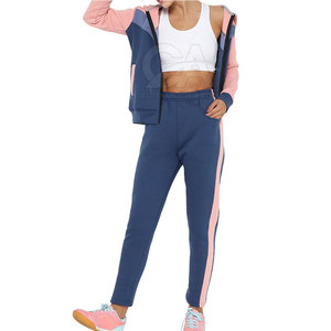 Quick Dry <b>Women</b> Fleece Tracksuit Custom Logo <b>Women</b> Fleece Tracksuit Jogging Wear <b>Women</b> Fleece Tracksuit High Quality - Product Image 4