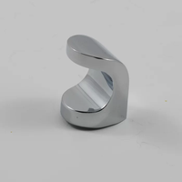 Boutons de meuble et de tiroir en acier inoxydable massif 304 poli sur mesure, style moderne, boutons métalliques de type « doigt » avec couleurs et dimensions personnalisées