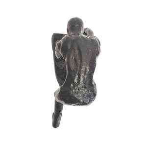 Thinker Man Home Decor Auguste Rodin maschio scultura in ferro articoli decorativi per la <span class=keywords><strong>casa</strong></span> soggiorno ufficio tavolo decorazione Desktop - Product Image 1
