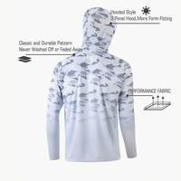 Poisson chemises à capuche vêtements de pêche séchage rapide maillot de pêche Performance Sublimation manches longues Logo personnalisé hommes taille sur mesure