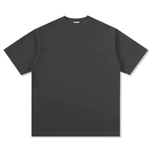 Fabricant en gros, impression directe sur jet personnalisée, t-shirt unisexe à manches courtes col rond de haute qualité, 220 g/m², 100 % coton - Product Image 6