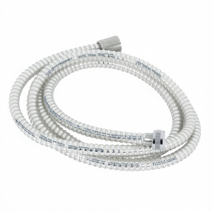 Idro Bric BI004505 Manguera de Ducha Flexible de PVC (150cm) Blanca y Cromada - Mangueras de Plomería Premium - Product Image 2