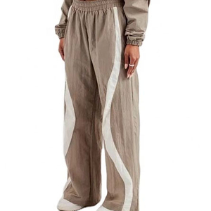 Vêtements décontractés coupe-vent 2 pièces pour femmes ensemble haut de gamme anti-rides tendance pas cher prix coupe-vent survêtement sur mesure - Product Image 6