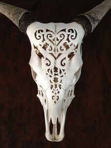 Cabeza de Búfalo Natural Grabada de Alta Calidad, Cuerno de Vaca Natural de Alta Calidad, Artesanía Natural, Decoración del Hogar, Precio al por Mayor - Product Image 2