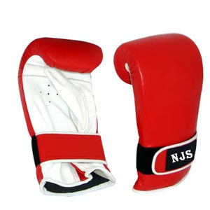 Punching Mitts Boxing Gloves Custom Logo Genuine Leather Waterproof Outdoor Use for Closure Boxing Punching Gloves - Product Image 1