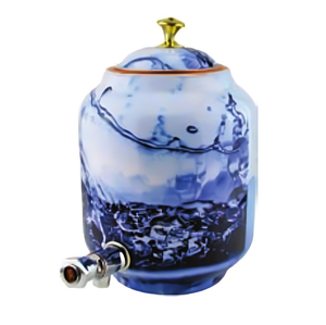 Pot distributeur d'eau en cuivre, idéal pour une hydratation naturelle et sûre, parfait pour la cuisine et la salle à manger à la maison, à utiliser tous les jours. - Product Image 2