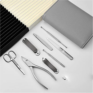 Kit Profesional de Manicura y Pedicura 8 en 1, Juego de Herramientas de Manicura y Pedicura de Acero Inoxidable - Product Image 2