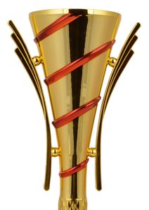Rising <b>Star</b> Sports-Themed Brass Award Trophy Cups Premium Quality Polished Brass Medal Model Handle Foil Direct Wholesaler - Product Image 2