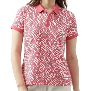 New Printed <b>Polo</b> Shirts 100% Cotton For <b>Women</b> <b>Top</b> Quality New Fashion Pakistan Made Cotton Polyester <b>Women</b> Printed <b>Polo</b> Shirts - Product Image 4