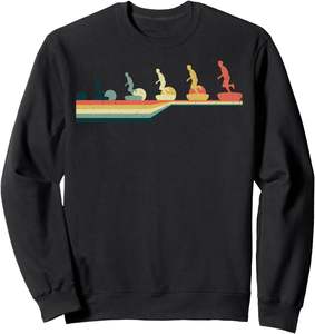 Oversized <b>retro</b> soccer <b>sweatshirt</b> for unisex use fleece fabric long sleeve top with football inspired print for daily wear - Product Image 3