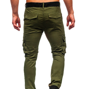 Pantalones Deportivos de Cintura Media para Hombre, Novedad de 2026, Transpirables, Ligeros, para Correr, Fitness, Ropa Casual de Calle, OEM, Pantalones Cargo Altos - Product Image 3