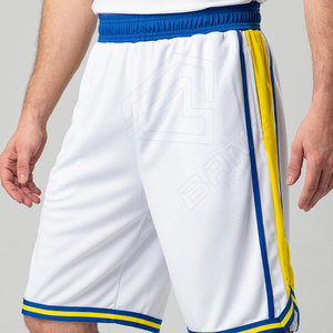 Pantalones cortos de baloncesto estilo hip-hop para hombre High Street última malla de ajuste relajado con bolsillo hecho en Pakistán para el verano - Product Image 5